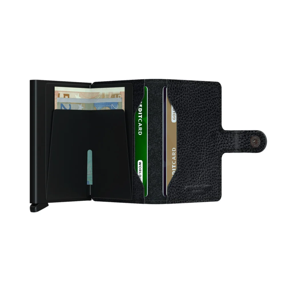 Secrid - Miniwallet Veg Tanned Black Black Wallet