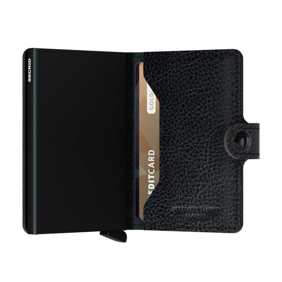 Secrid - Miniwallet Veg Tanned Black Black Wallet