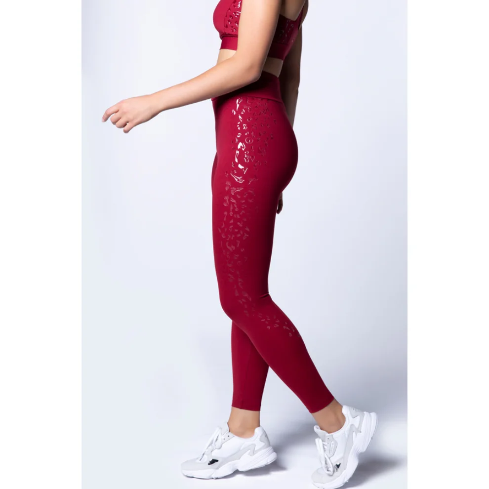 Hug the Moon - Leopard Lea Leggings