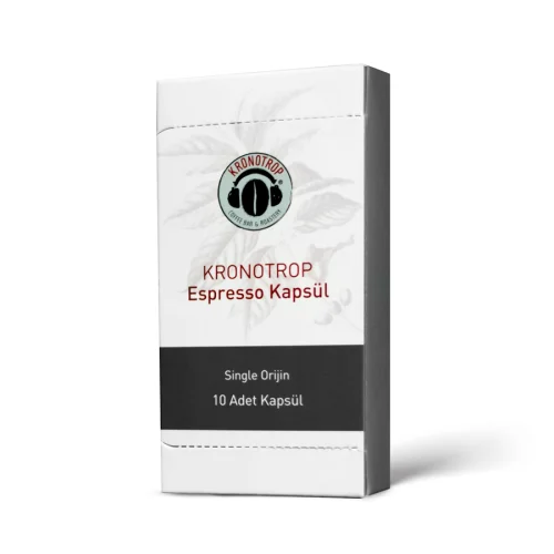 Kronotrop Coffee Bar & Roastery - Espresso 10 Pcs Capsule 100G