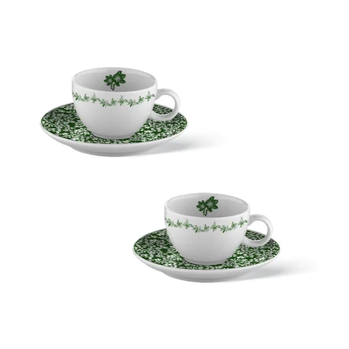 Fern&Co. - Victorian Garden Collection 2-Tea Cup Set