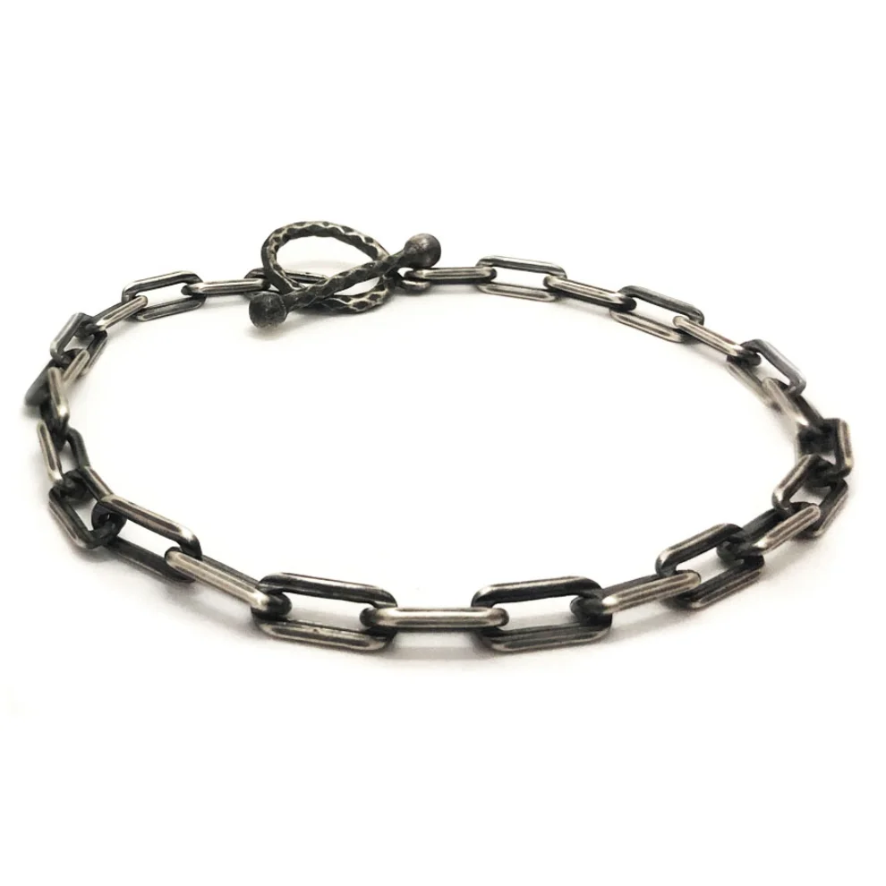 Spark Atölye - Italian Chain Silver Bracelet