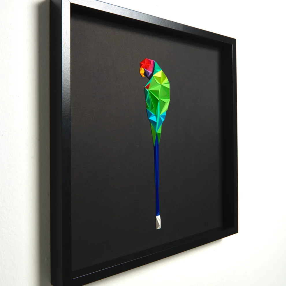 Paperpan	 - Plum - Headed Parakeet Artwork