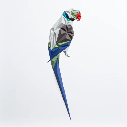 Paperpan	 - Blue Parakeet Artwork