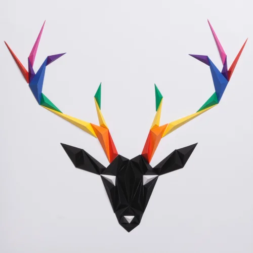 Paperpan - Rainbow Deer Tablo