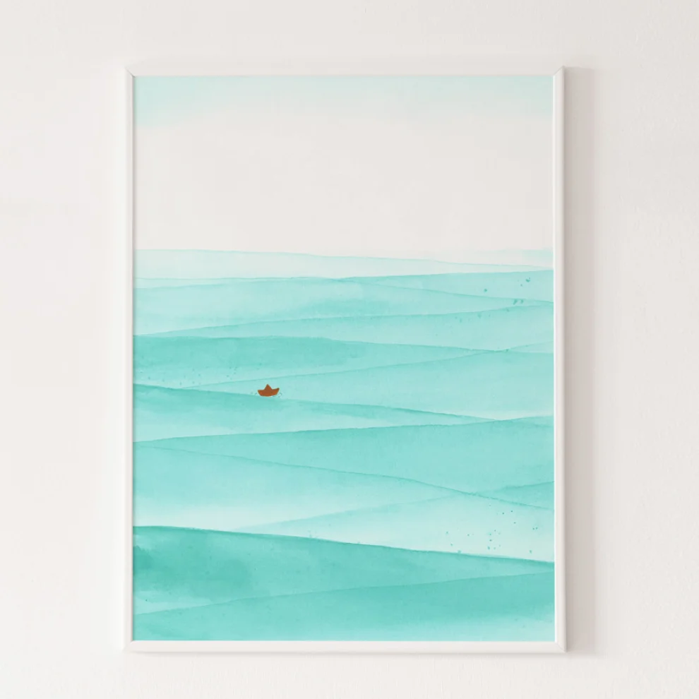 Wallthinks - Wave Matt Fibre Printing