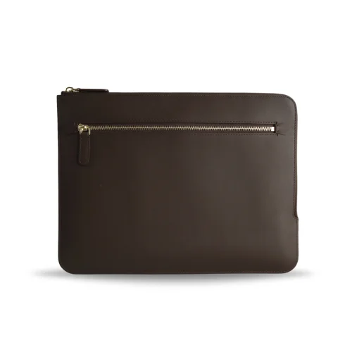 Bustha - Earth C  Zip Folio Leather Folio Bag for Macbook 13''