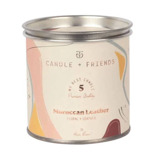 Candle and Friends - No.5 Moroccan Leather Teneke Mum