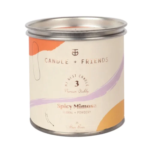Candle and Friends - No.3 Spicy Mimosa Tin Candle