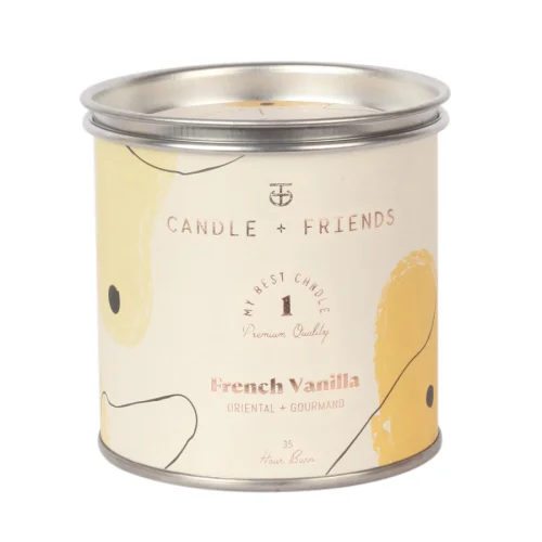 Candle and Friends - No.1 French Vanilla Teneke Mum
