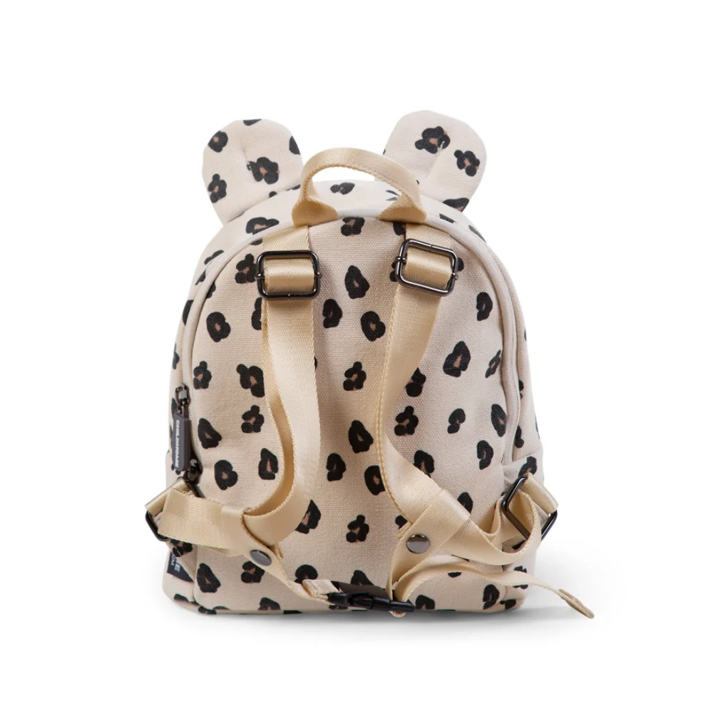 Childhome - My First Bag Canvas Leopar Çanta