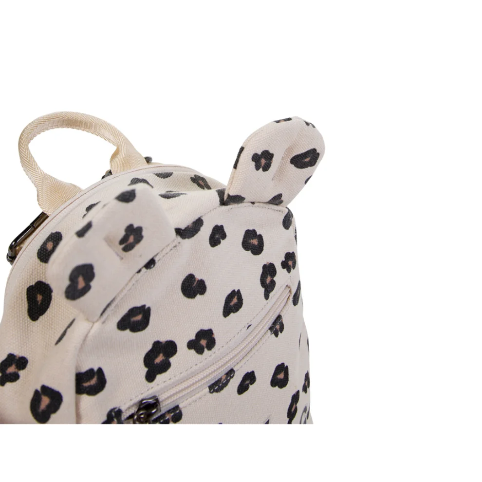 Childhome - My First Bag Canvas Leopar Çanta