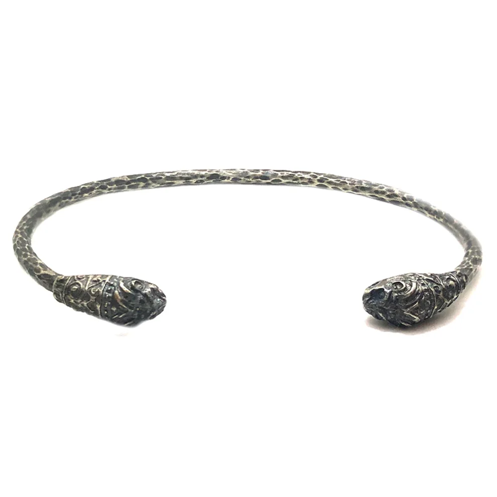 Spark Atölye - Lion Oxide Silver Bracelet