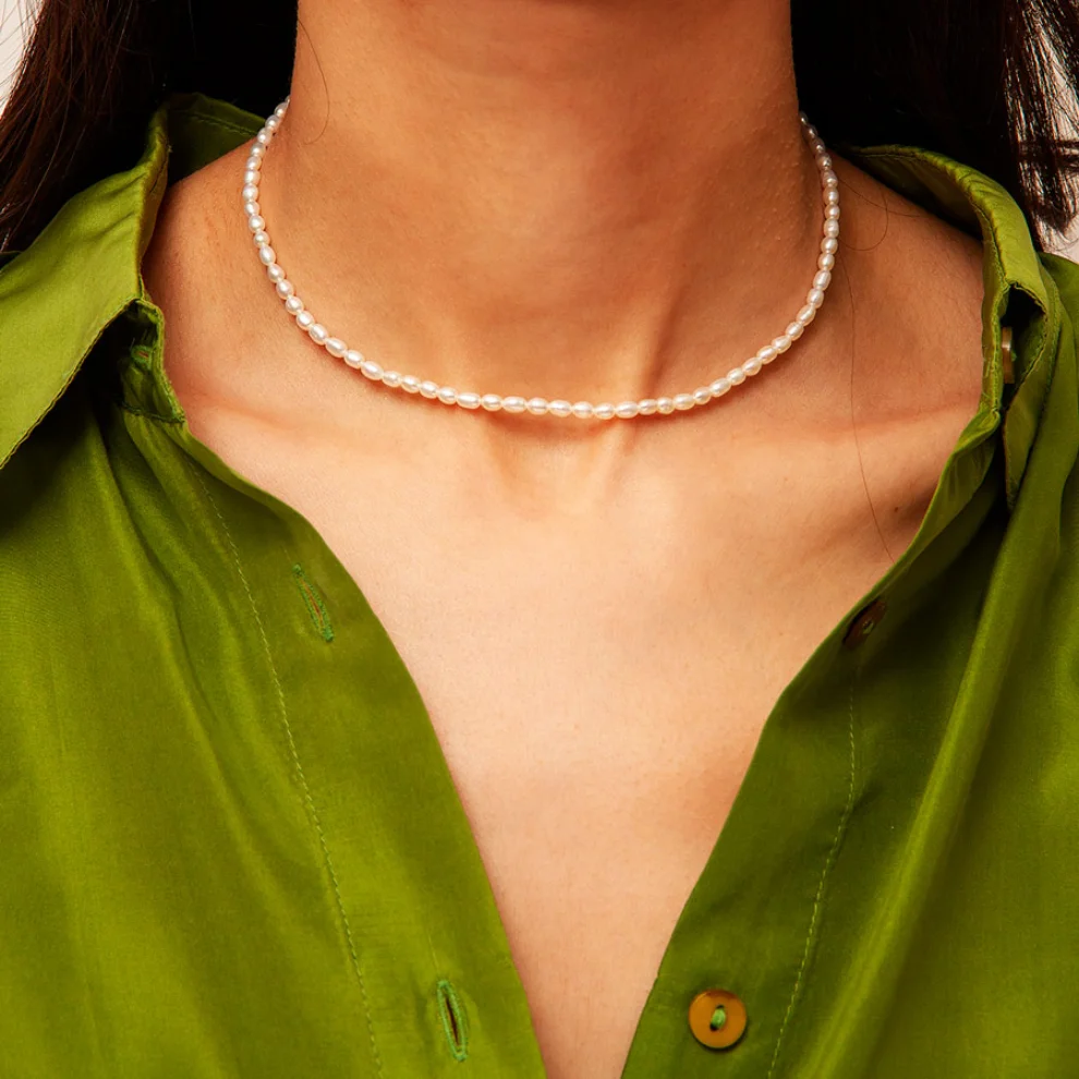 Felizist - Beril Pearl Necklace
