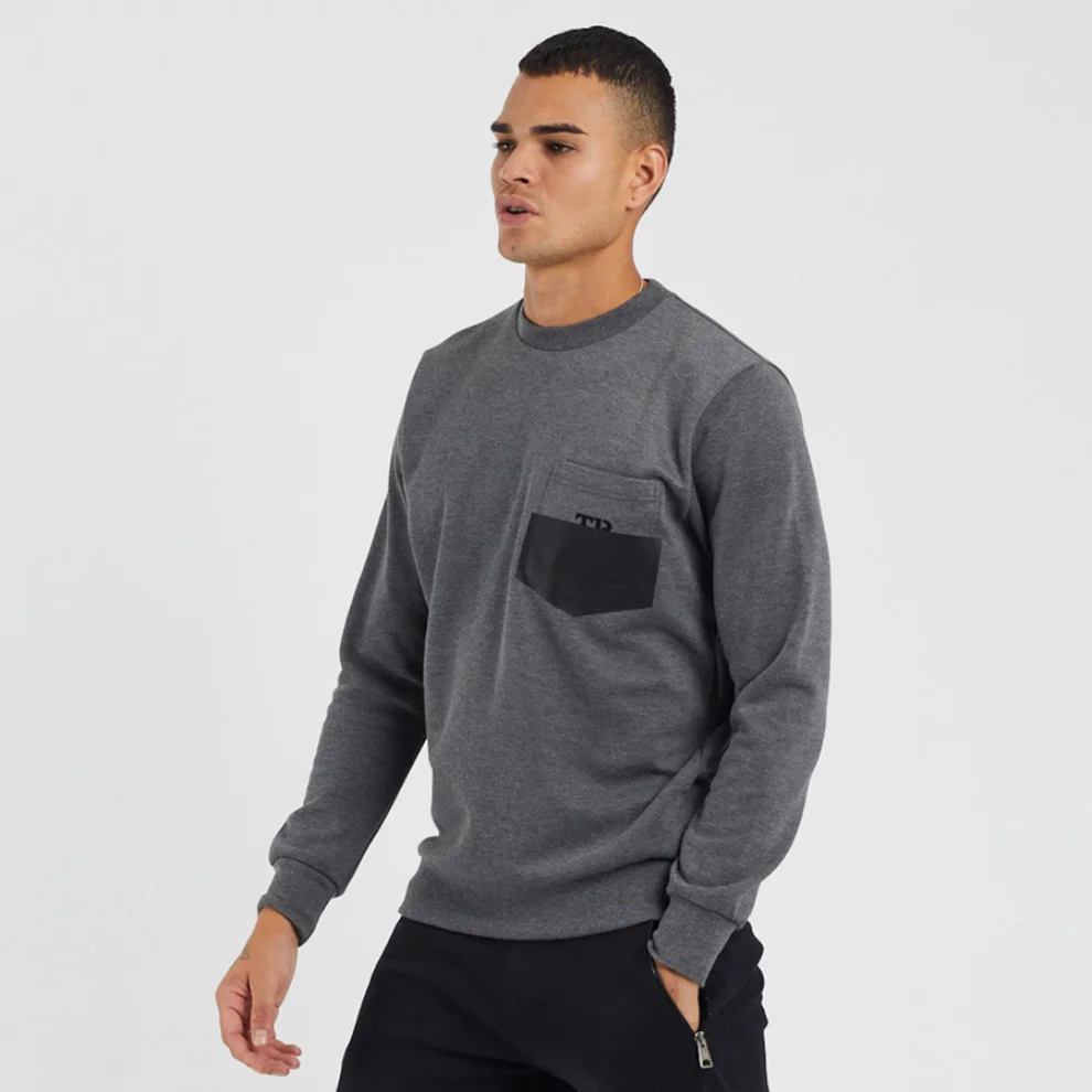 Tbasic - Flexi Pocket Basic Sweatshirt