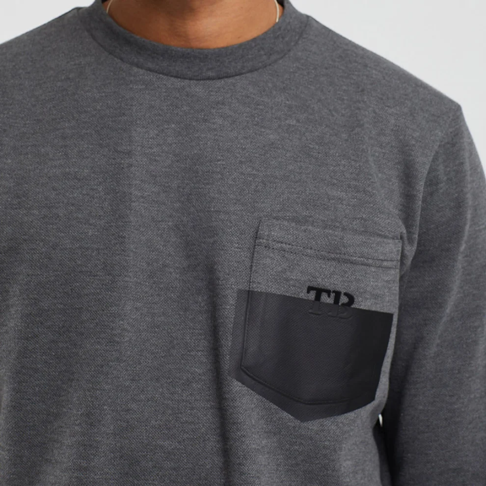 Tbasic - Flexi Pocket Basic Sweatshirt