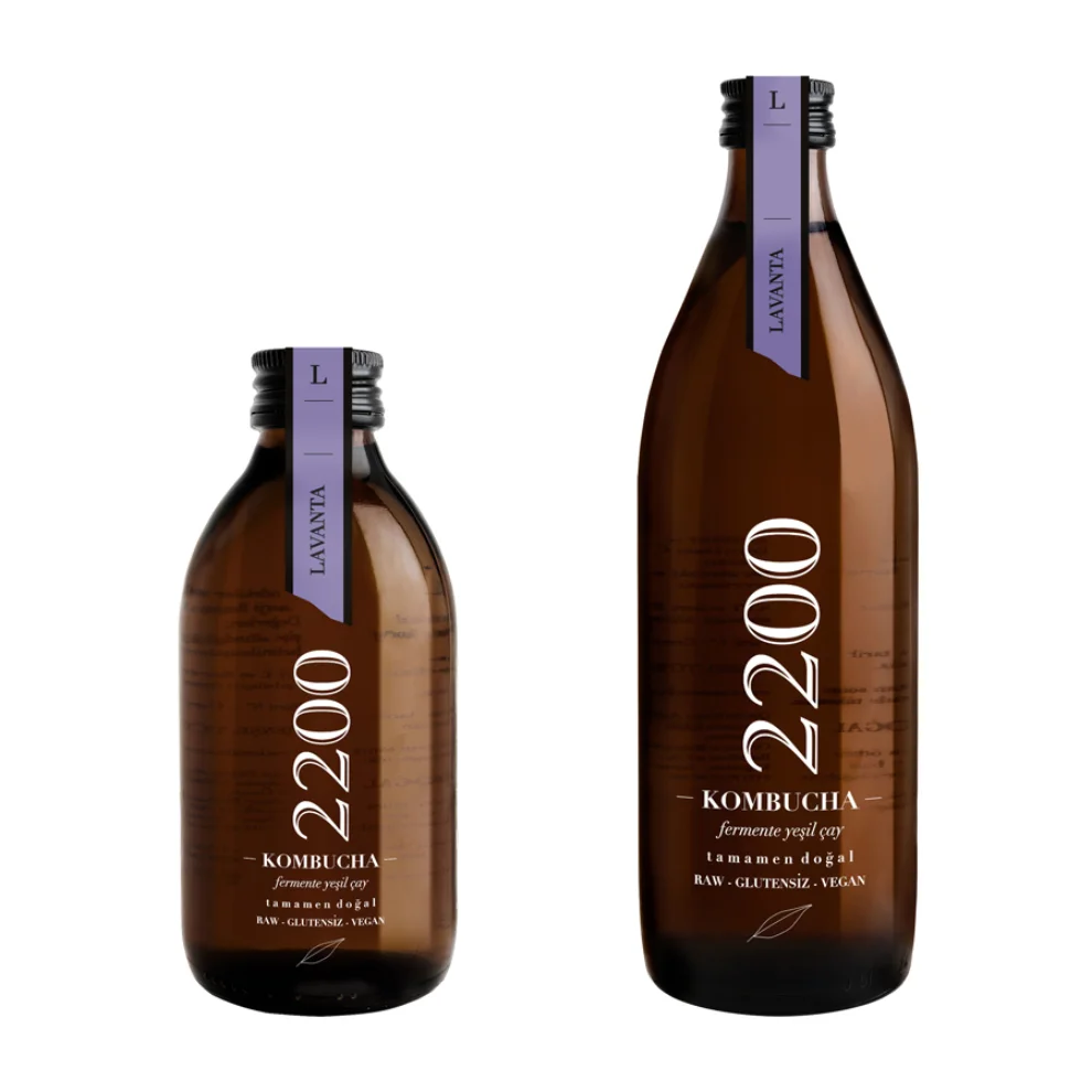 Kombucha 2200 - Lavanta 6’lı Çay 500 ml