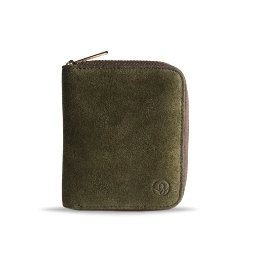 Bustha - Earth C Zip S Zipper Suede Card Holder