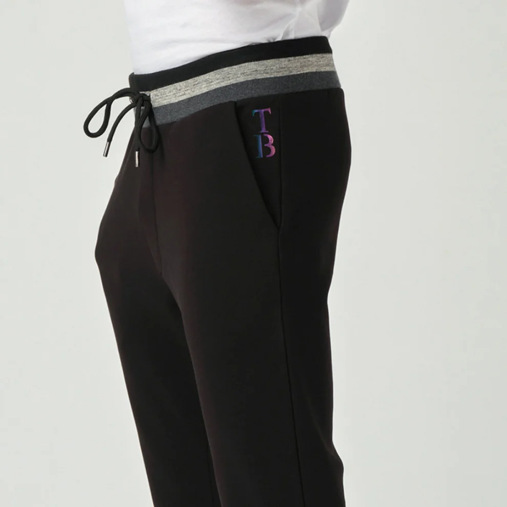 Tbasic - Knitted Belt Sweatpant 