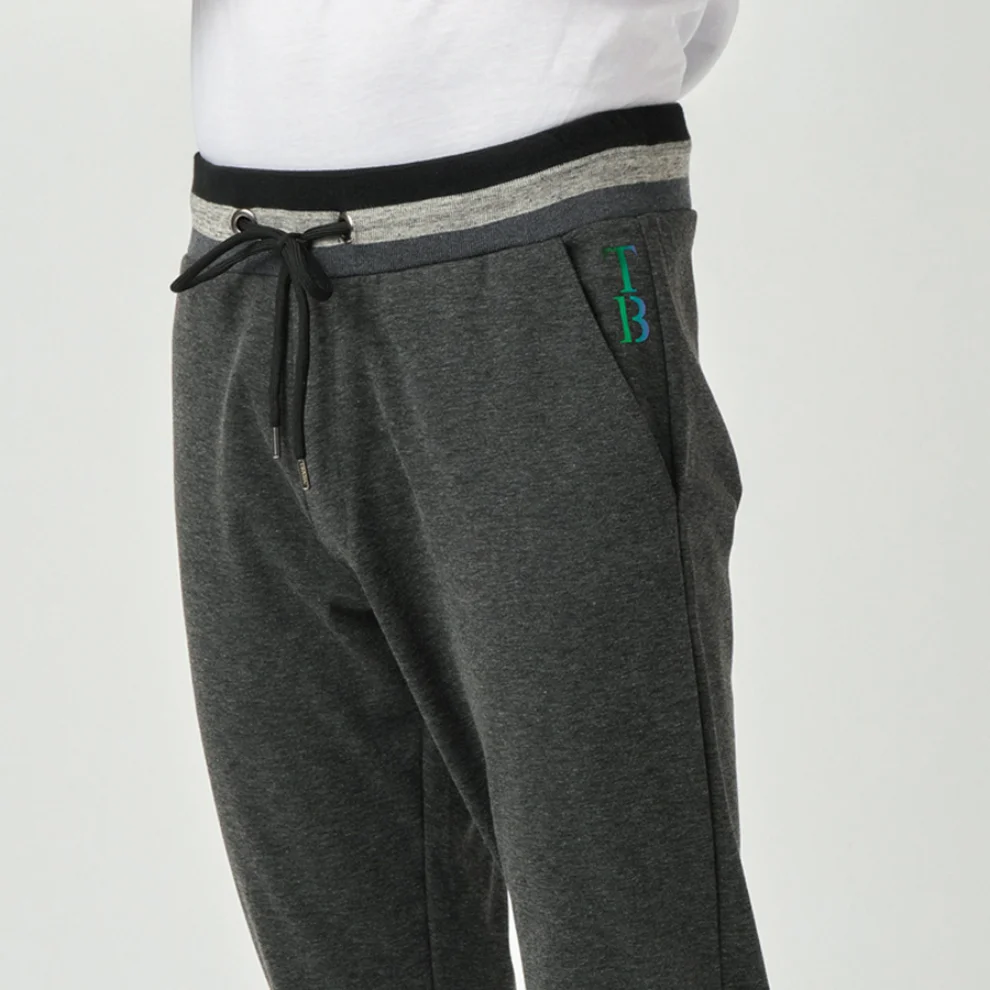 Tbasic - Knitted Belt Sweatpant 