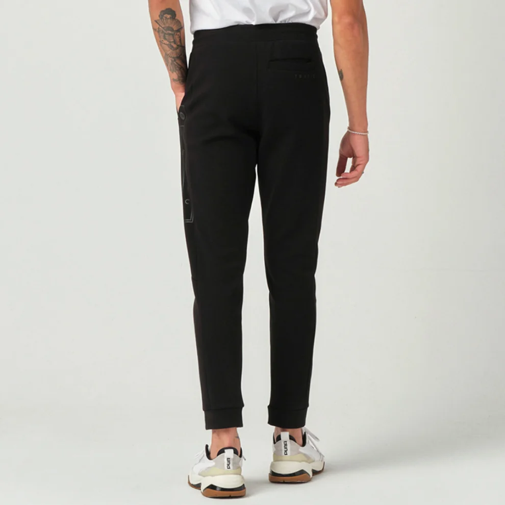 Tbasic - Reflector Strip Sweatpant 