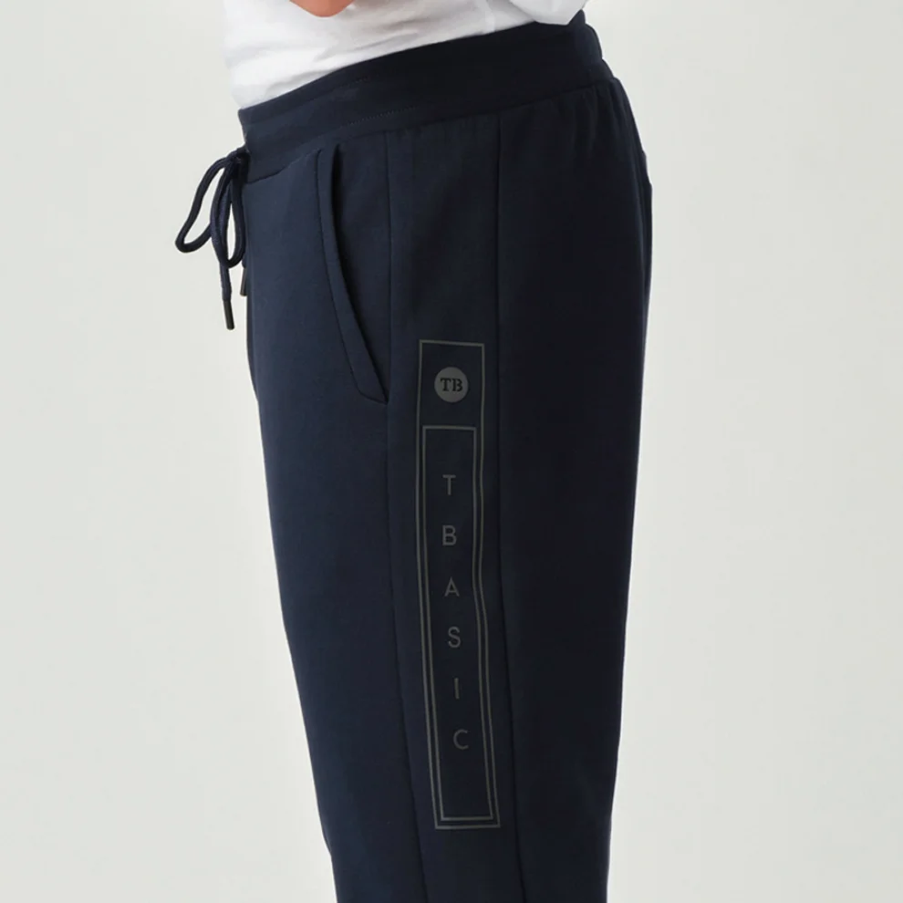 Tbasic - Reflector Strip Sweatpant 