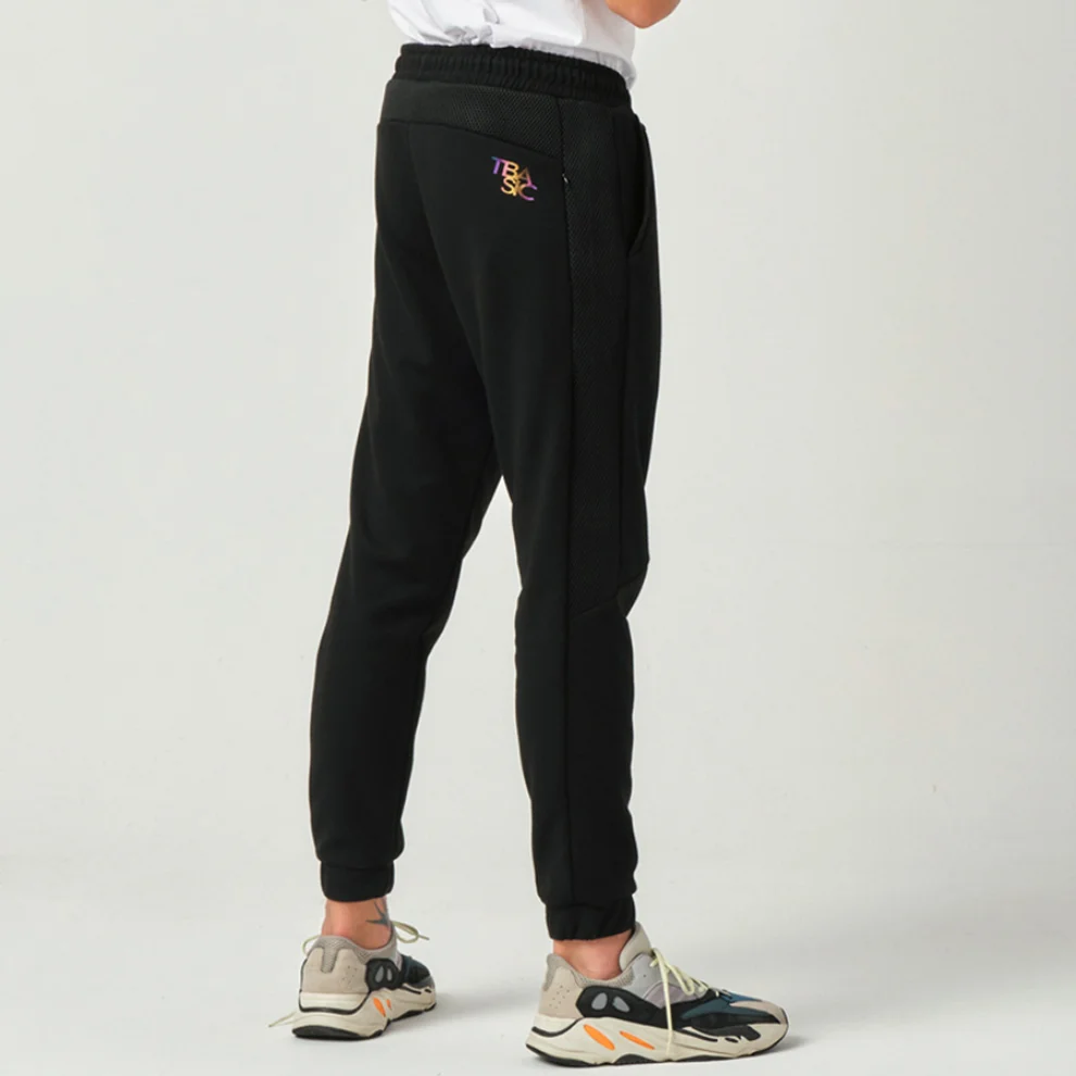 Tbasic - Half Mesh Sweatpant 