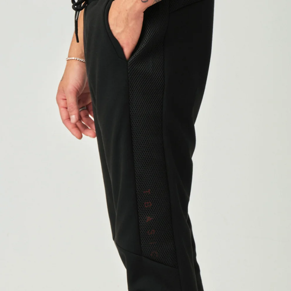 Tbasic - Half Mesh Sweatpant 