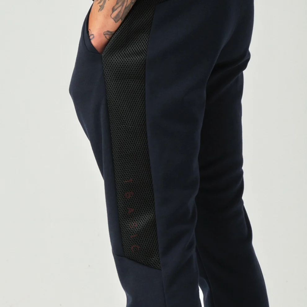 Tbasic - Half Mesh Sweatpant 