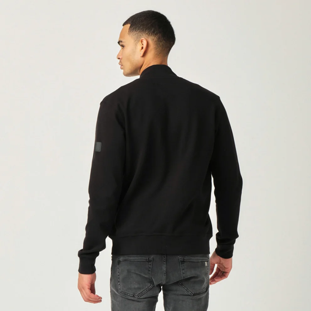 Tbasic - Çift Fermuar Sweatshirt 