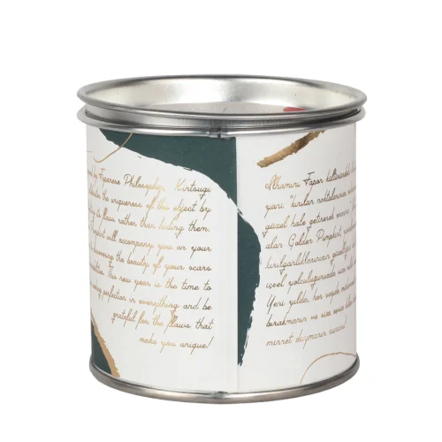 Candle and Friends - No.6 Golden Pumpkint Tin Candle