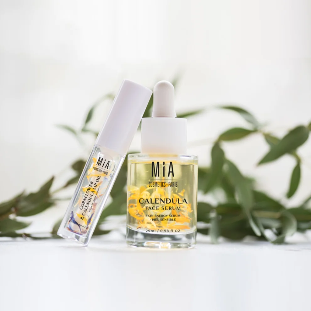 Mia Cosmetics Paris - Cornflower and Calendula Lip Oil