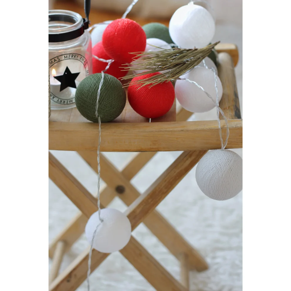 Boule De Petite - Merry Christmas Işıklı Top Aydınlatma