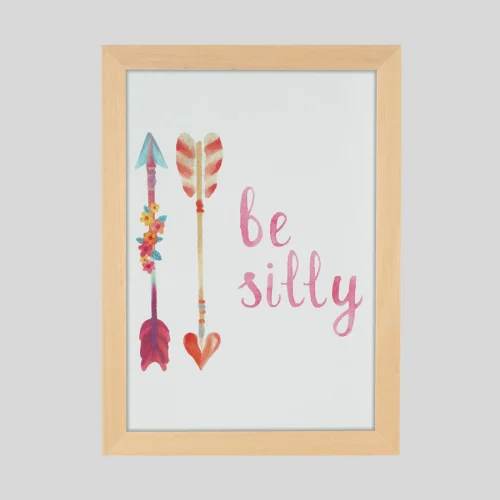 Baluna - Pink Be Silly Wall Frame