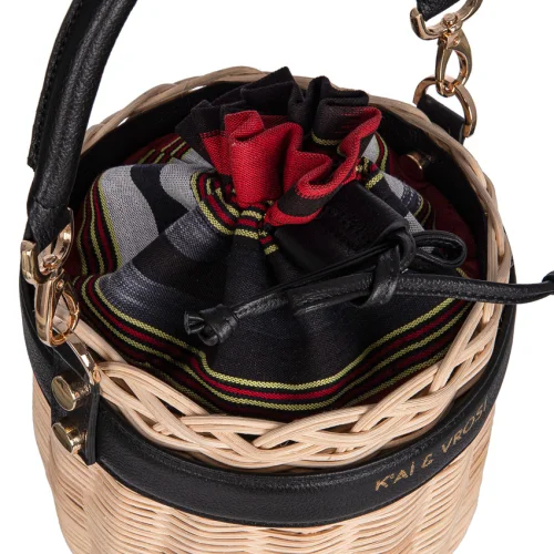 Kai & Vrosi - Okordule Handmade Wicker Basket Bag