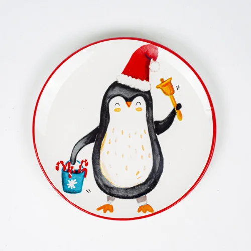 Happy Folks - Happy Penguin Plate