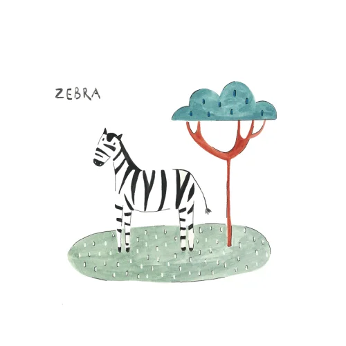 Kinderbow - Zebra Edisyonlu Baskı