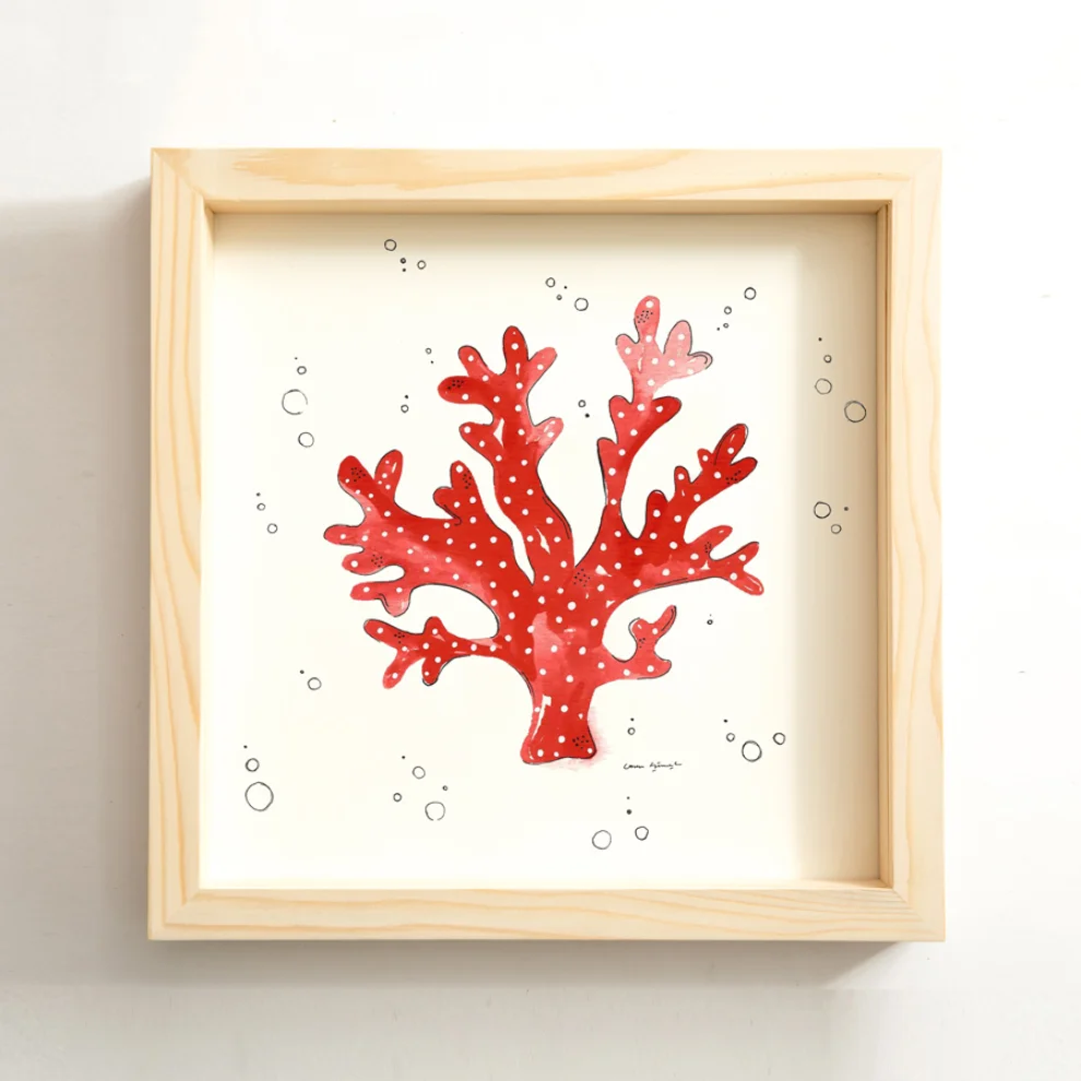 Kinderbow - Coral Edition Print