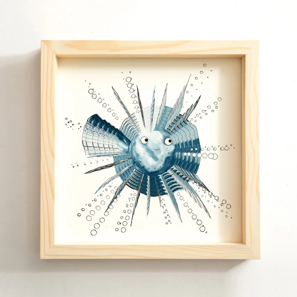 Kinderbow - Blowfish Motion Edition Print