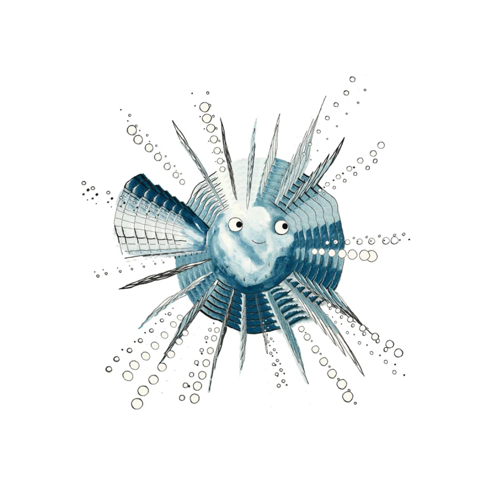 Kinderbow - Blowfish Motion Edition Print