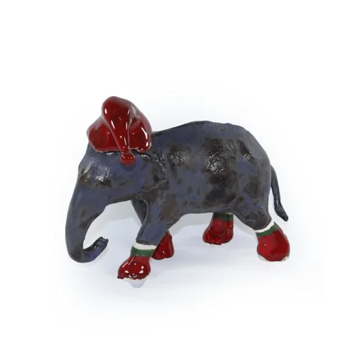 GA Ceramic - Elephant Decorative Object