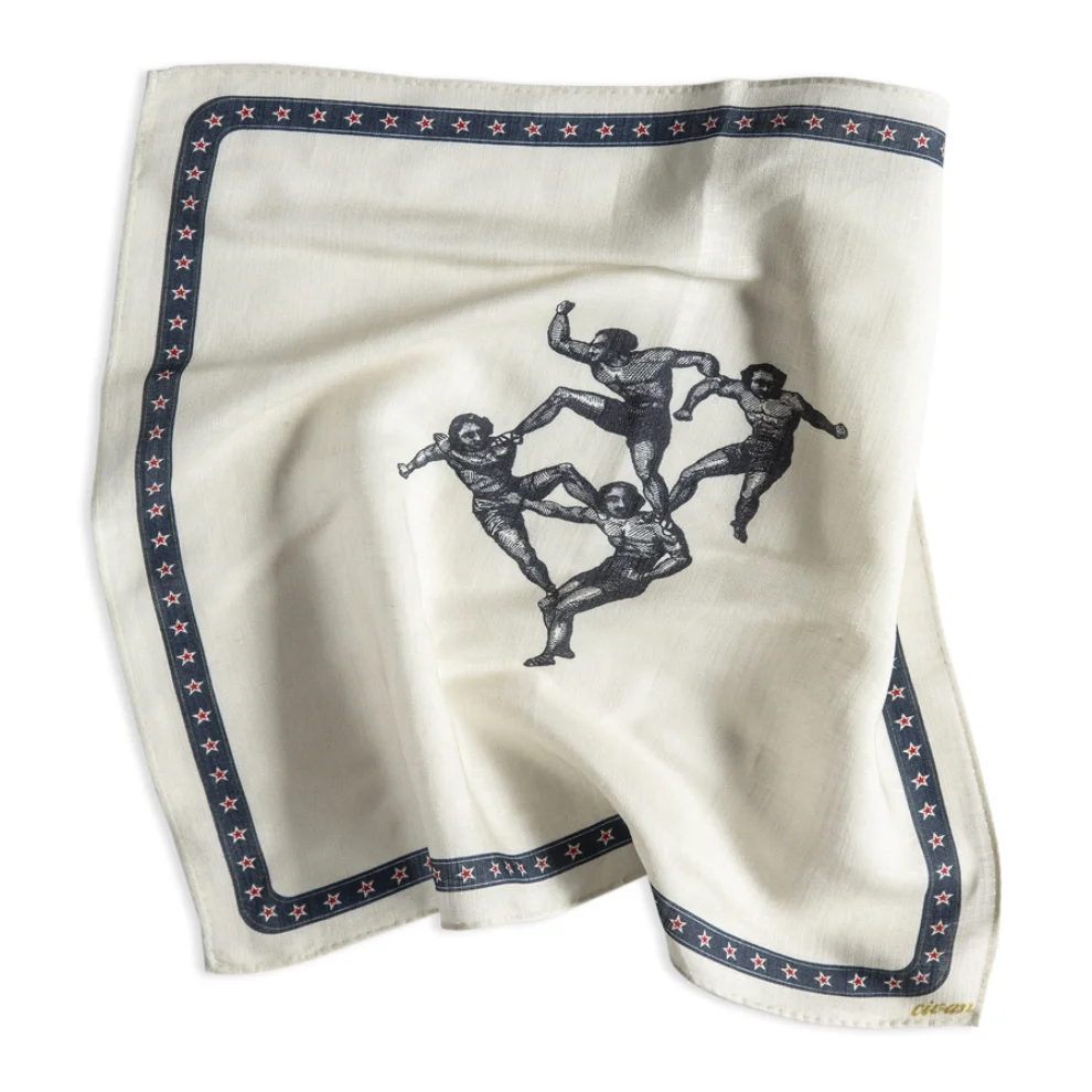 Civan - Circus Acrobat Handkerchief