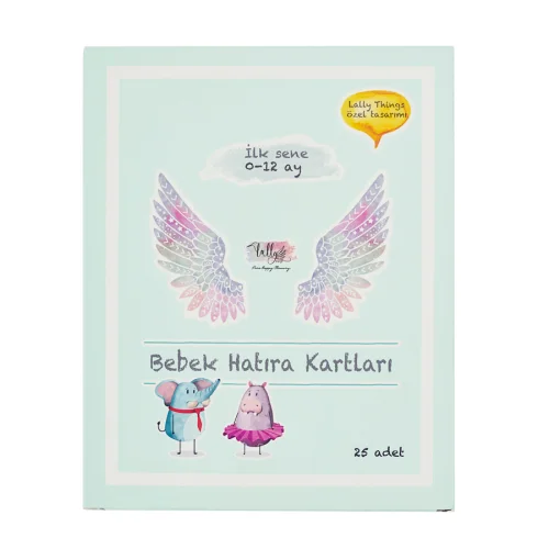 Lally Things - Bebek Hatıra Kartları