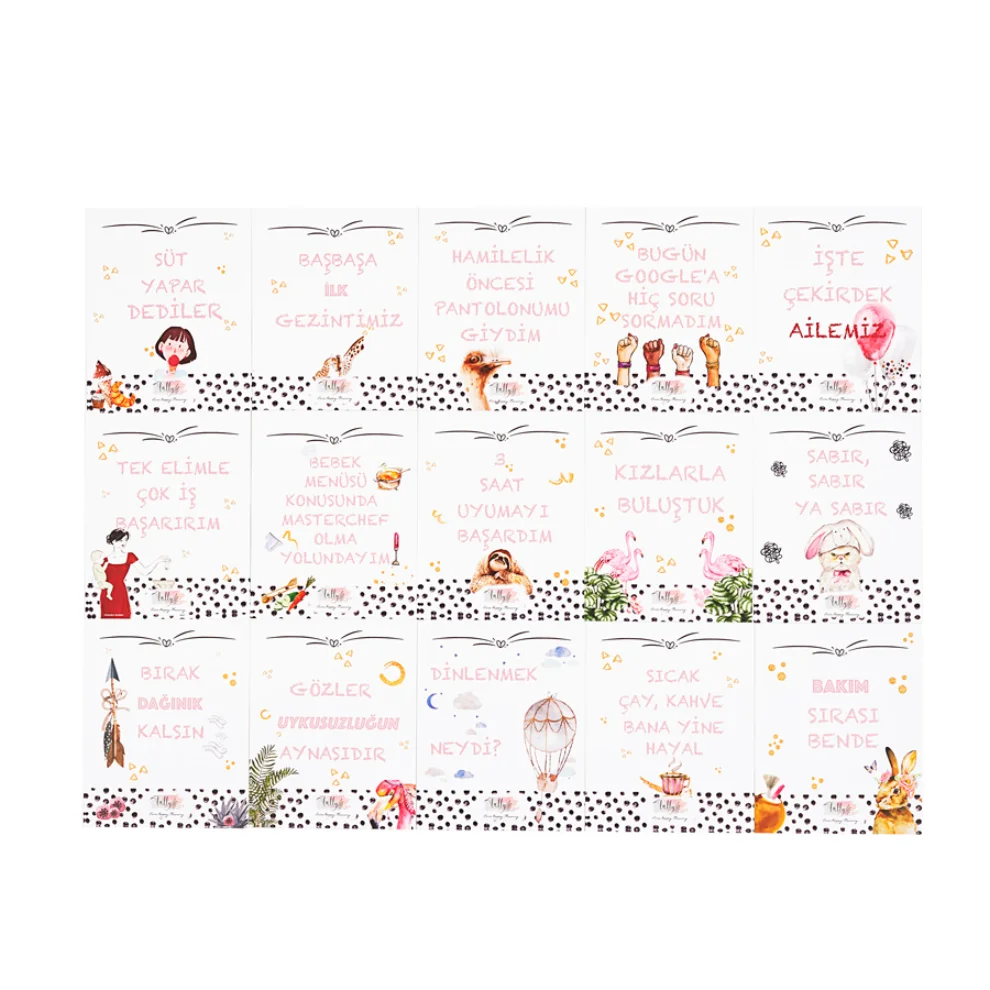 Lally Things - New Mother Sharing Card Set