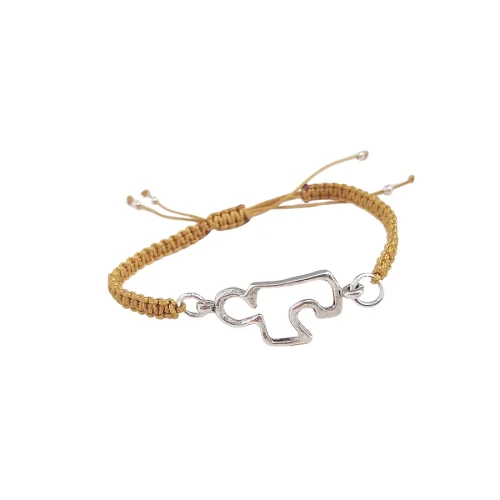 POJWoman by Pelin Özerson - Life Elixir Silver Mantra Bracelet