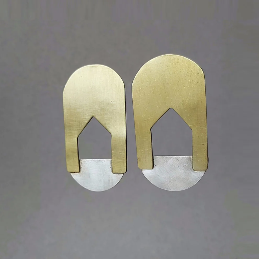 POJWoman by Pelin Özerson - Talkative Windows Earrings