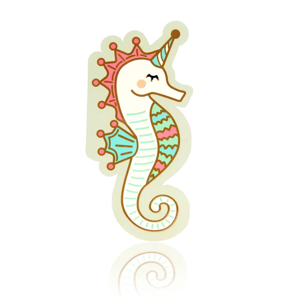 Cheerlabs - Greeting Card with Sound Recording - Unicorn Seahorse