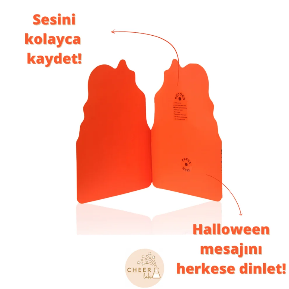 Cheerlabs - Ses Kaydeden Tebrik Kartı - Ghost House