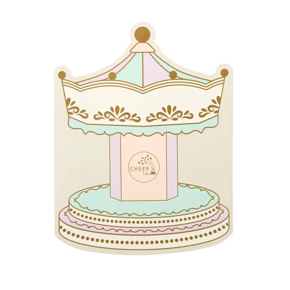 Cheerlabs - Happy Birthday Greeting Card With Music - Carousel