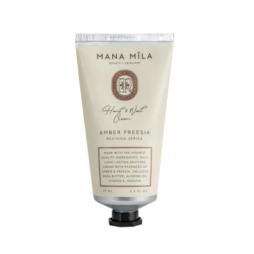Mana Mila - Hand & Nail Cream - Amber Fresia